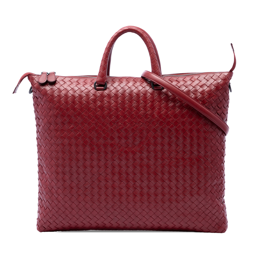 Pre-Loved Bottega Veneta Maxi Nappa Intrecciato Convertible Tote